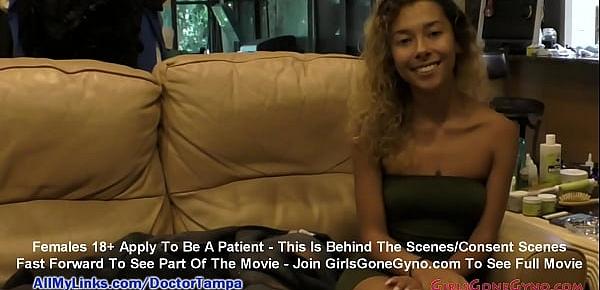  $CLOV - Watch As Kalani Luana Get Hers Yearly Physical From Doctor Tampa At GirlsGoneGyno.com